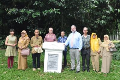 Ada Makam Bapak Ular Indonesia di Kebun Raya Bogor