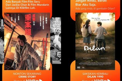 KlikFilm, Aplikasi Nonton Legal dengan Modal Rp7 Ribu