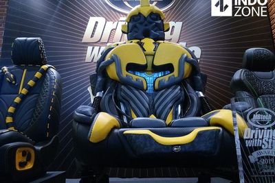 Mirip Robot Bumblebee, Jok Mobil Ini Dibuat dari Limbah Otomotif