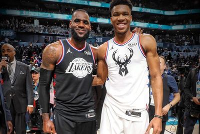 LeBron dan Giannis Jadi Kapten NBA All-Star Game 2020