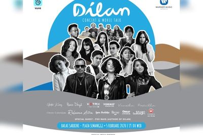 Obati Kerinduan dengan Dilan di Dilan Concert & Movie Talk Yuk!