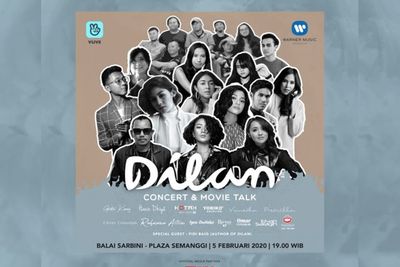 Jangan Ketinggalan, Dilan Concert & Movie Talk 5 Februari 2020!
