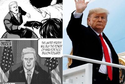 Sosok Mirip Donald Trump Muncul di Manga Death Note