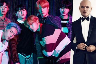 Monsta X Siap Rilis Single Kolaborasi dengan Pitbull