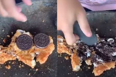 Viral Ayam Geprek Oreo, Warganet: Penistaan Makanan!