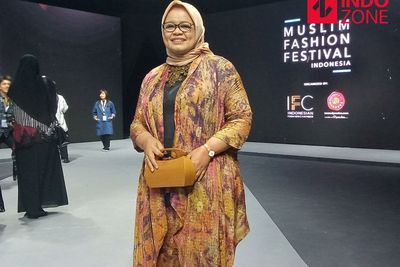Intip Gaya Fashionable Ibu Anies Baswedan di MUFFEST 2020