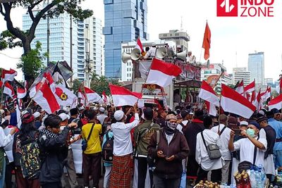 Demo PA 212 Dimulai, Massa Tak Bisa Aksi di Depan Istana