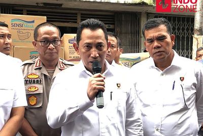 Sidak Masker di Glodok, Kabareskrim: Stok Masih Cukup!