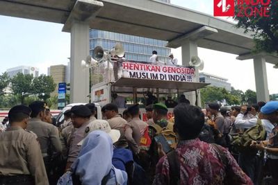 4 Jam Lebih Demo, Massa PA 212 Bubar dengan Tertib