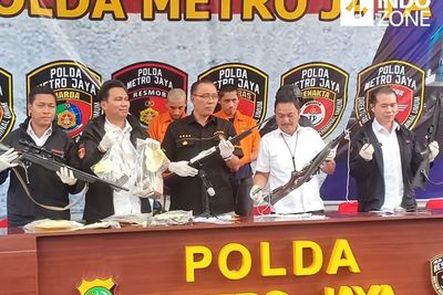 Bekuk Sindikat Curanmor Bogor, Polisi Temukan 4 Senpi Laras Panjang
