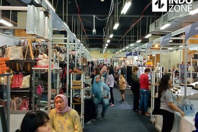 Keamanan di Irresistible Bazaar Ditingkatkan untuk Cegah Virus Corona