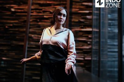 [FOTO EKSKLUSIF] Punya Indra Keenam, Ini Pesona Sara Wijayanto