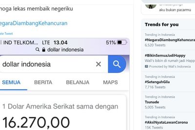 Negara Diambang Kehancuran jadi Trending Topic Twitter, Ada Apa?