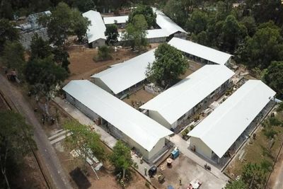 FOTO: Melihat Progres Pembangunan RS untuk Pasien Corona di Pulau Galang