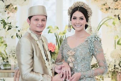 Bunga Jelitha dan Syamsir Alam Menikah di Tengah Corona, Intip Potretnya
