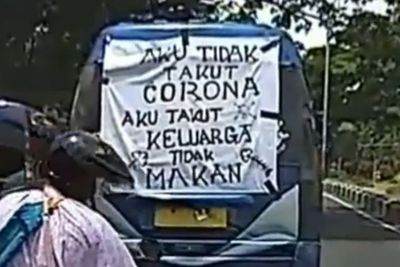 Ini Perkataan Sopir Angkot yang Dilema Karena Corona!