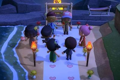 Pernikahan Ditunda Karena Corona, Pasangan Ini Gelar Pesta di Animal Crossing!