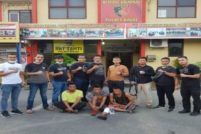 3 Buronan Pencurian Rumah Diringkus Polres Binjai, 1 Orang Ditembak