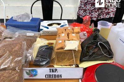 Polisi Duga Bahan Baku Tembakau Gorila Cannabinoid Berasal dari Luar Negeri