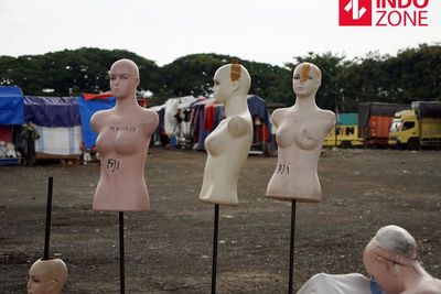 FOTO: Pasar Tasik yang Kini Sunyi karena Pandemi Virus Corona