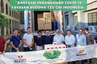 Bantuan Penanganan COVID-19 Datang Dari Yayasan Buddha Tzu Chi Indonesia