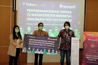 Lawan Virus Corona, Perusahaan Blockchain Donasikan 1.000 Alat Rapid Test