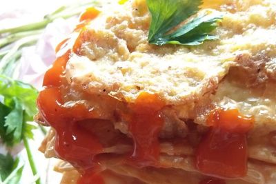 Camilan Akhir Pekan, Martabak Kulit Pangsit Isi Telur yang Praktis
