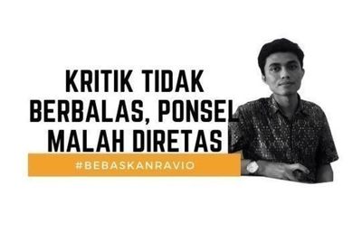 Aktivis Ravio Patra Ditangkap, Netizen Buat Petisi #BebaskanRavio