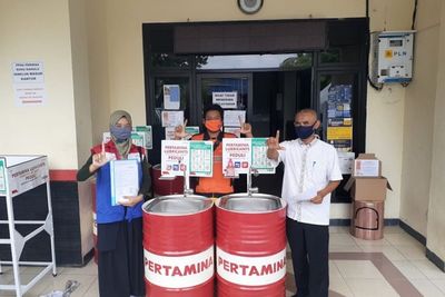 Tangkal Virus Corona, Pertamina Lubricants Donasi Wastafel untuk Warga