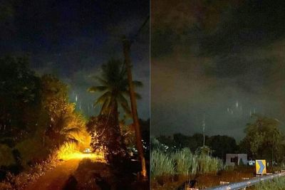 Ada Fenomena Pilar Cahaya Misterius di Langit Pada Hari Pertama Ramadan, Pertanda Apa
