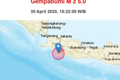 Gempa 5 SR Guncang Sukabumi, Terasa hingga Depok