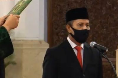 Presiden Jokowi Lantik Boy Rafli Amar Jadi Kepala BNPT