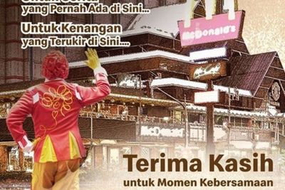 Hari Ini, McDonalds Indonesia di Sarinah Resmi Ditutup