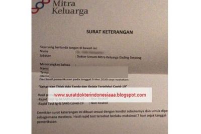 Surat Sehat Bebas Virus Corona Dijual Online, Polri Lakukan Penyelidikan