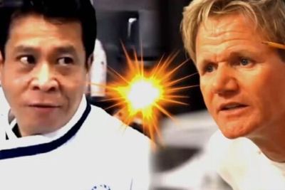 Ekspresi Gordon Ramsay Si Chef Paling Galak Ketika Masakannya Dinilai Buruk Oleh Chef Ini