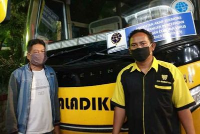 Polda Metro Temukan Bus Berstiker Kemenhub Palsu
