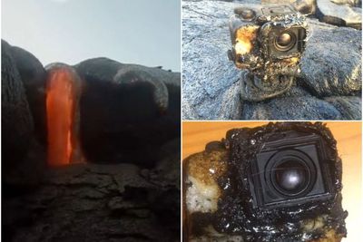 Diterjang Lava Panas, Kamera GoPro Ini Tetap Merekam Video