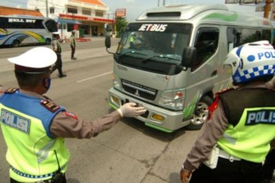 Total Sudah 605 Kendaraan Travel Gelap Diamankan Polisi