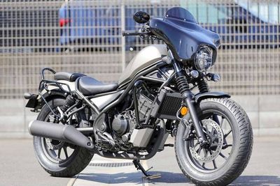 Keren Juga! Modifikasi Honda Rebel Mirip Harley-Davidson