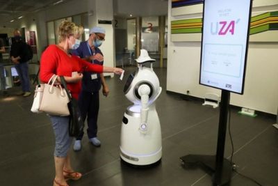 Patroli di Rumah Sakit Belgia, Robot Covid-19 Ini Mampu Jadi Garda Terdepan 