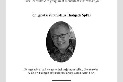 Dokter Ignatius Stanislaus Tjahjadi Gugur Akibat Covid-19, IDI Kembali Berduka