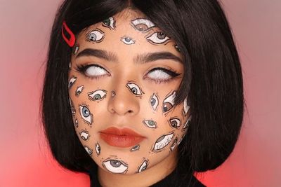 Tampil Unik dan Nyentrik dengan 5 Tutorial Makeup ala Jharna Bhagwani