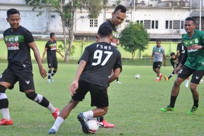 FOTO: PSMS Medan Gelar Latihan Perdana di Tengah Pandemi Covid-19