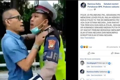 CEK FAKTA: PKI Mencekik Leher Polri