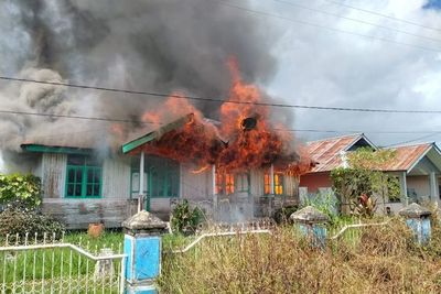 Rumah Seorang Dokter di Papua Hangus Terbakar, Polisi Lakukan Penyelidikan