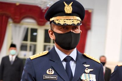 Pesawat TNI Jatuh di Pemukiman Penduduk di Riau, KSAU Tinjau Lokasi