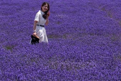 FOTO: Menikmati Keindahan Ladang Lavender di Tiongkok