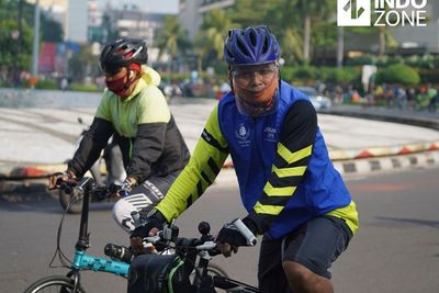 CFD di Bundaran HI, Jalur Sepeda Diperluas Ketimbang Pejalan Kaki