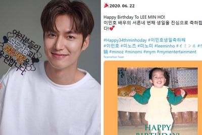 Lee Min Ho Rayakan Ulang Tahun ke-34, Banjir Ucapan Selamat