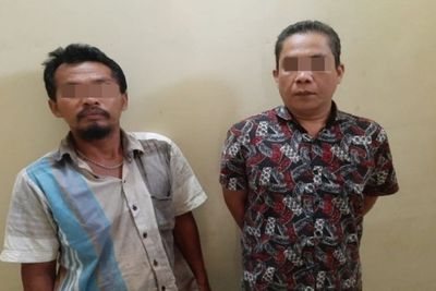 2 Pelaku Pungli Bawa Senjata Tajam Diamankan Personel Polsek Binjai Timur